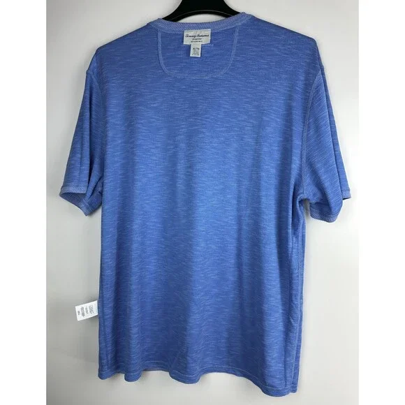 2 Tommy Bahama Flip Sky IslandZone T-Shirts Reversible Tee Blue Men's Size XL - Picture 3 of 16